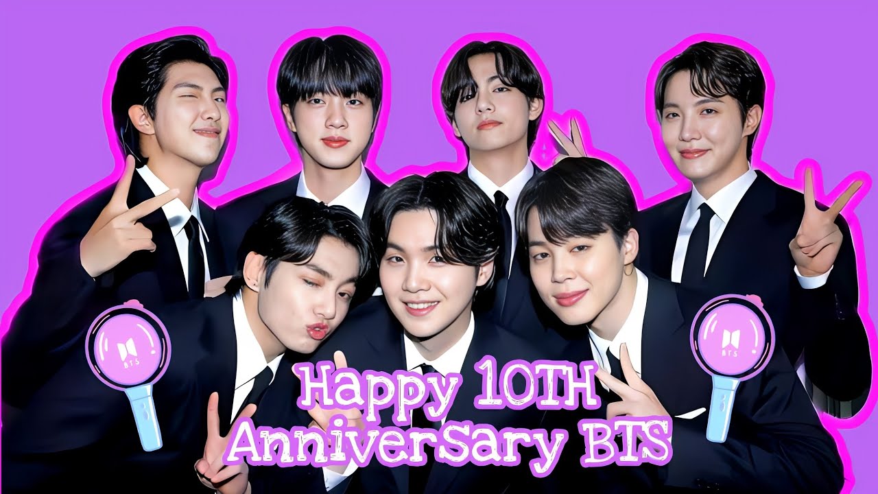 Happy 10th Anniversary, BTS!